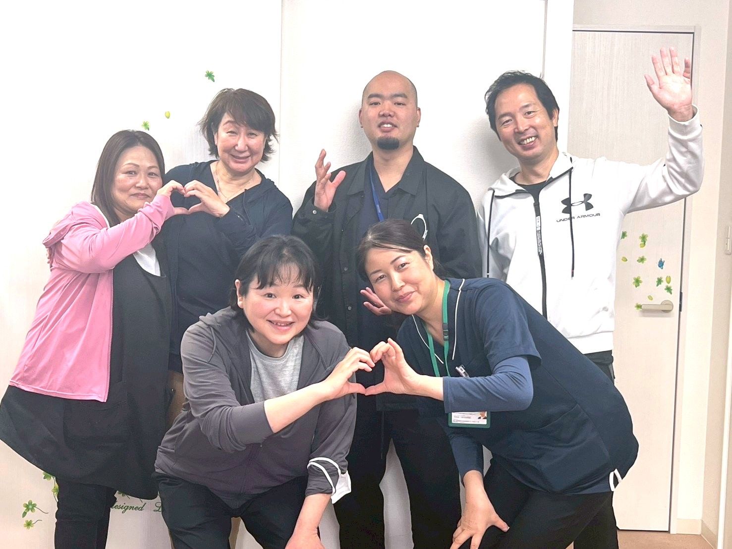 訪問看護スタッフの様子